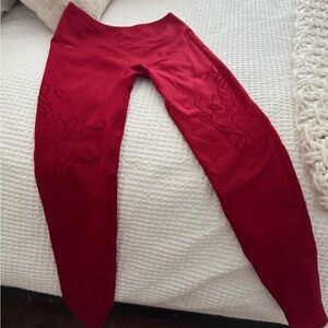 Fabletics Red Leggings